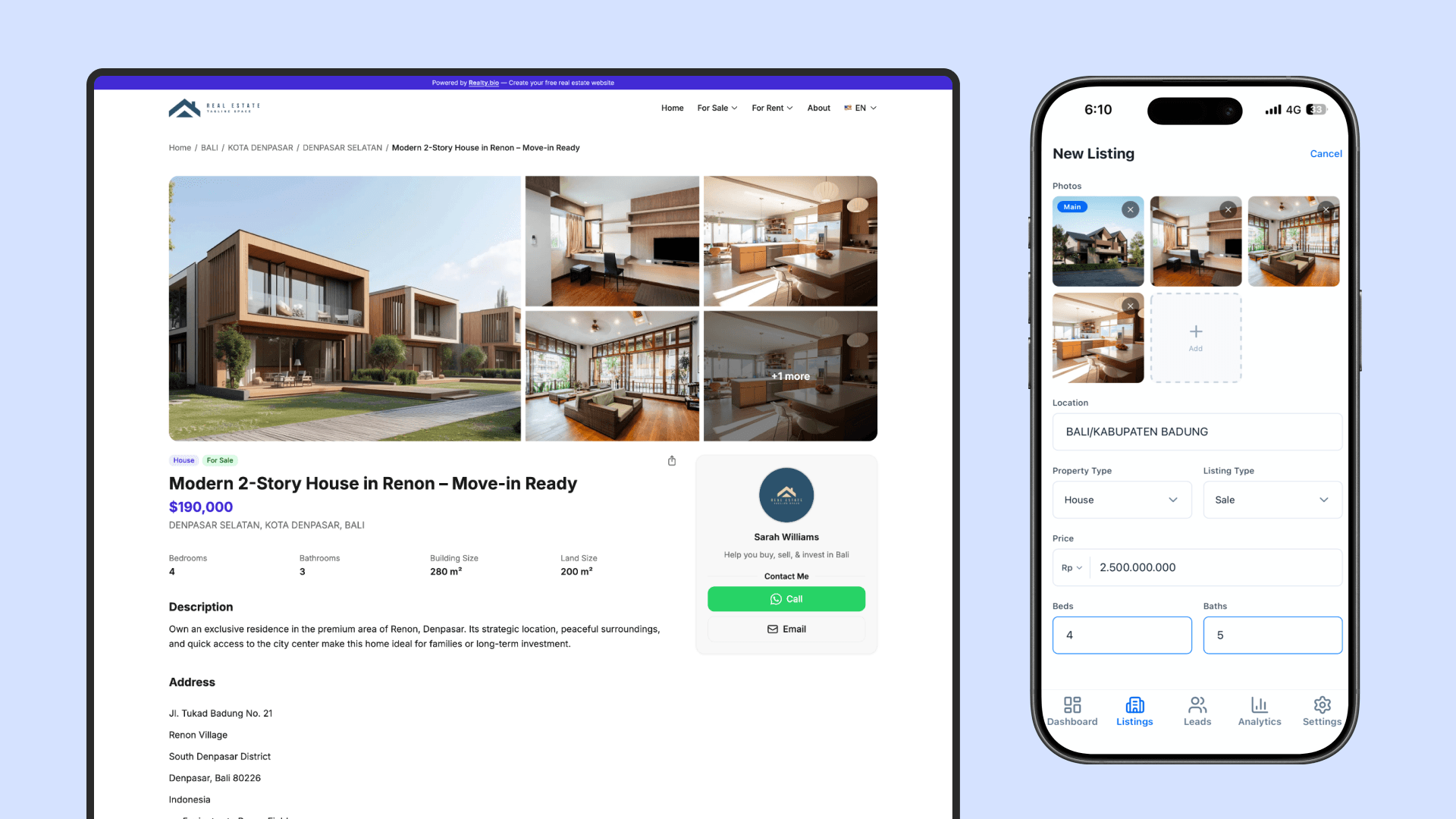 Free Real Estate Website Builder: Launch Your Agent Site Without a Developer