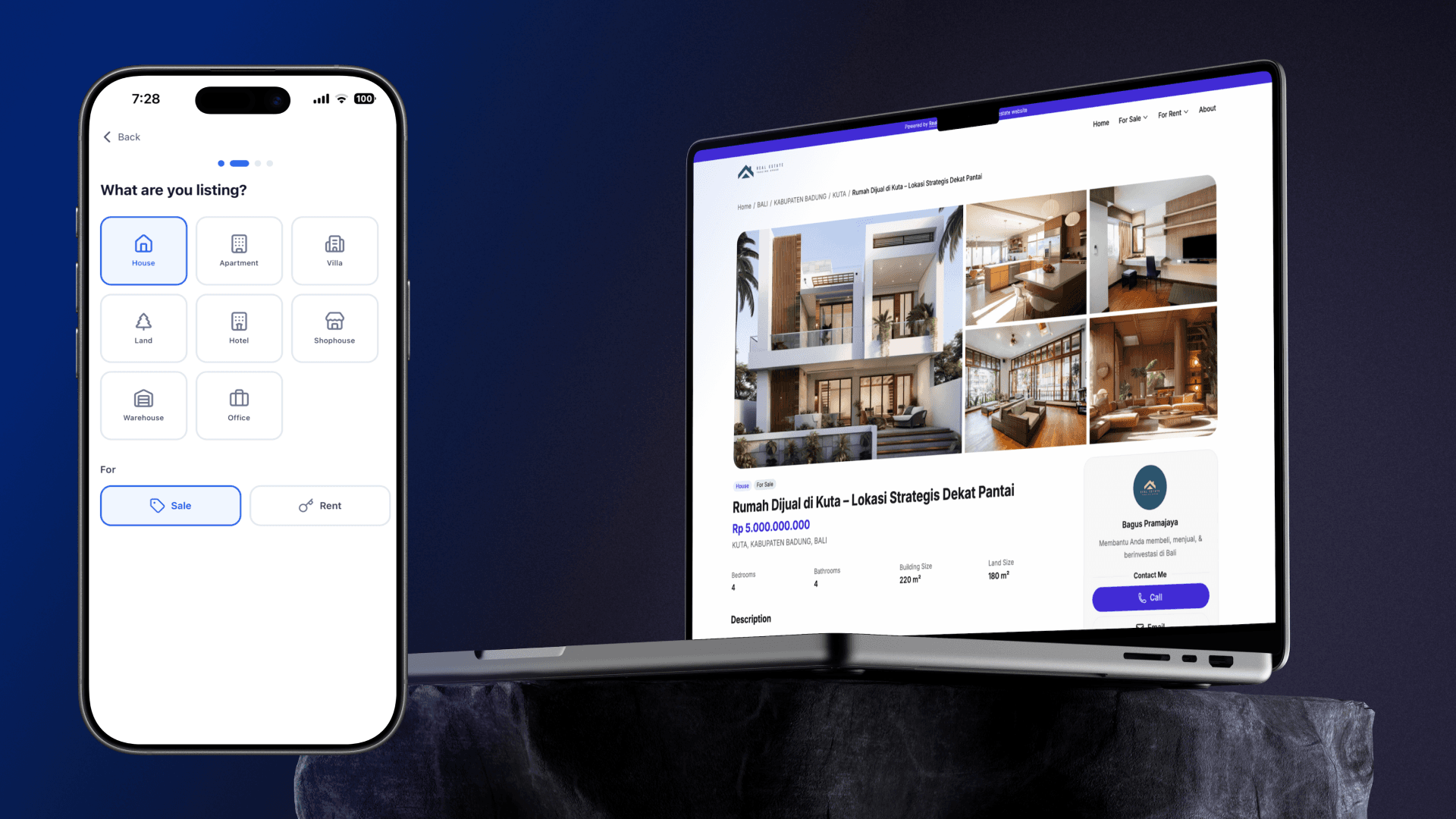 How to Create a Real Estate Website From Your Phone