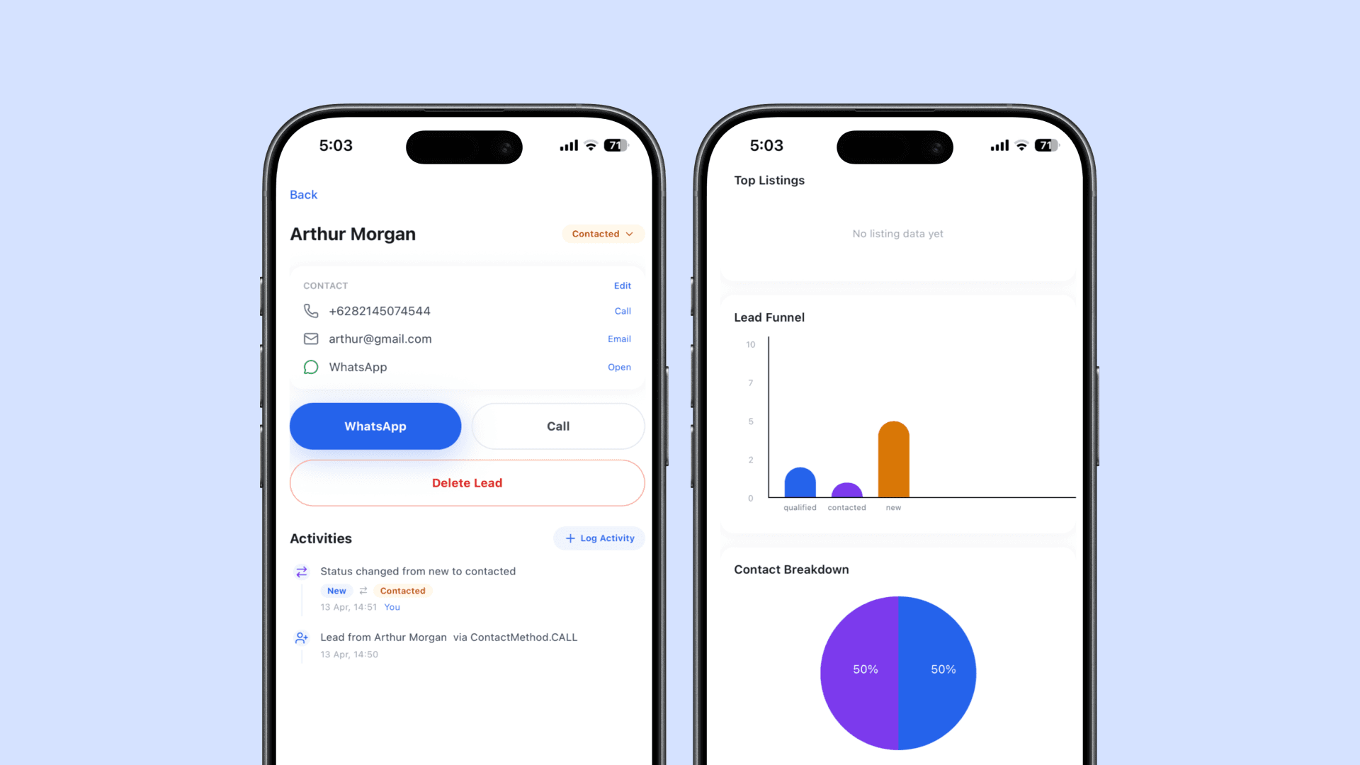 A Real Estate CRM That Lives on Your Phone